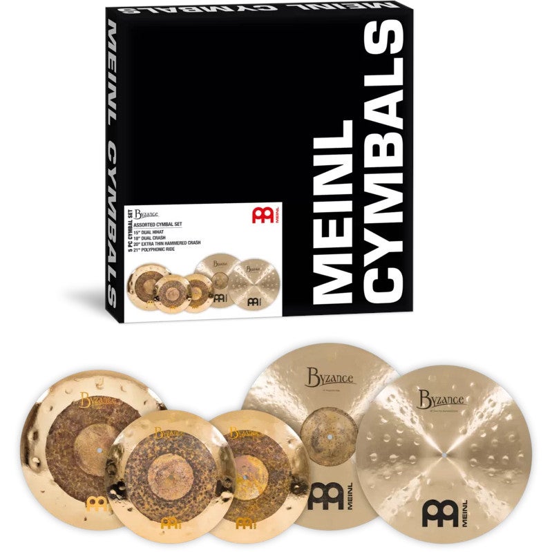 Meinl B15182021 Byzance Assorted Cymbal Set (14, 18, 20, 21) von Meinl