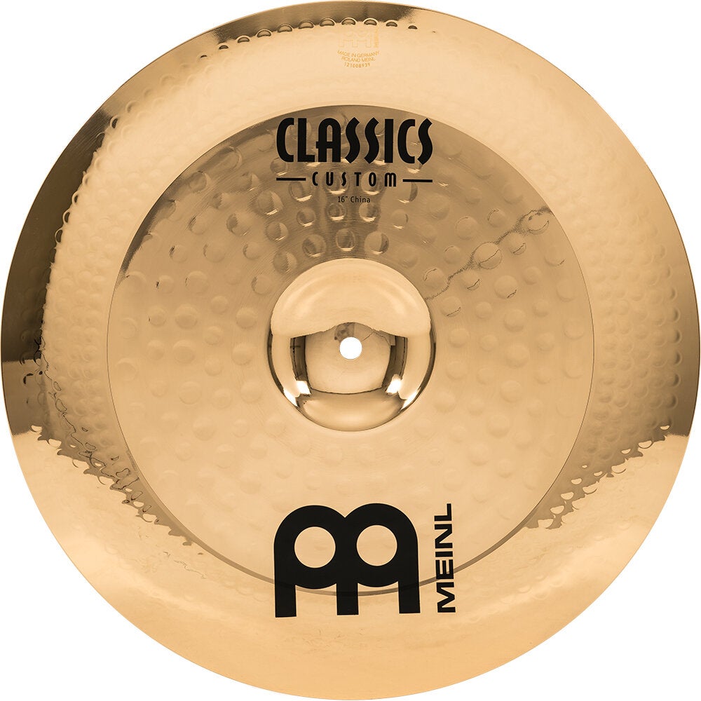Meinl CC16CH-B Classics Custom Brilliant Classics Custom 16 Brilliant China Becken Meinl CC16CH-B Classics Custom Brilliant Classics Custom 16 Brilliant China Becken von Meinl