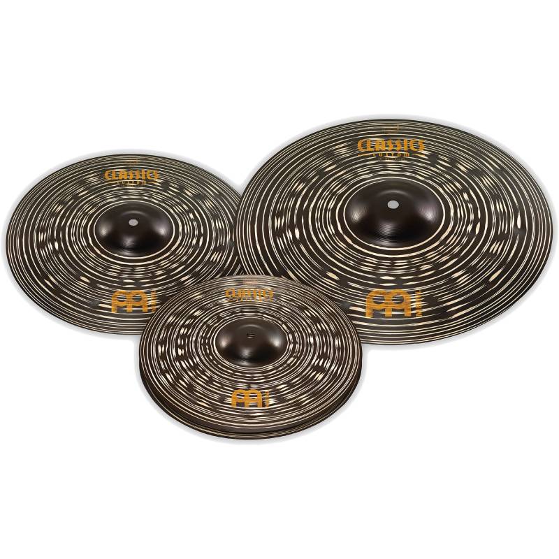 Meinl CCD141620 Classics Custom Dark cymbal set, 14 + 16 + 20 inches von Meinl