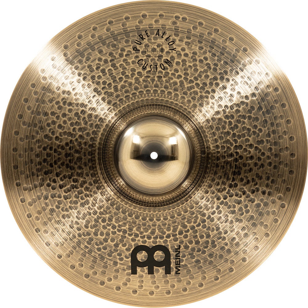 Meinl PAC22MTR Pure Alloy Custom Medium Thin Ride 22-inch Meinl PAC22MTR Pure Alloy Custom Medium Thin Ride 22-inch von Meinl