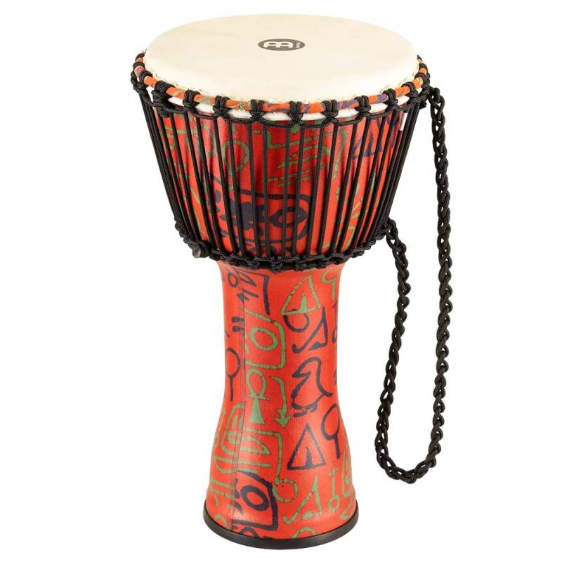 Meinl PADJ1 Rope Tuned Travel Series Pharaoh&apos;s Script 10-Inch Djembe von Meinl