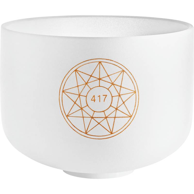 Meinl SOLCSB10-417 Sonic Energy Solfeggio Crystal Singing Bowl 10-inch Singing Bowl, 417 Hz von Meinl