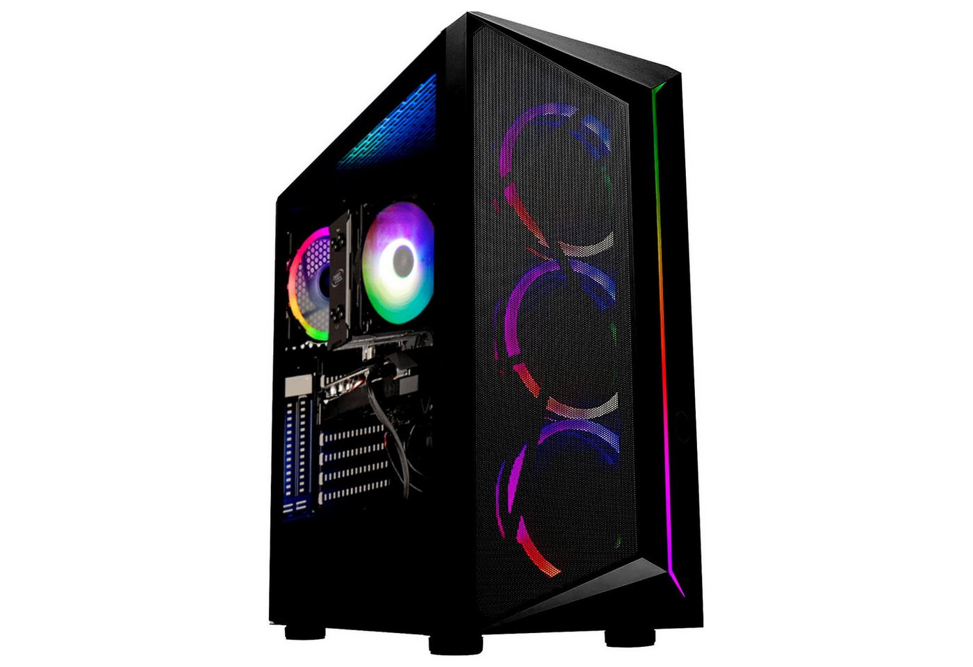 Meinpc Intel i9 mit RTX 4060 Gaming-PC (Intel Core i9 12900K, RTX 4060, 64 GB RAM, 2000 GB SSD, RGB Tower Kühler, Gaming, Gamer, 16 Kerne, RGB) von Meinpc