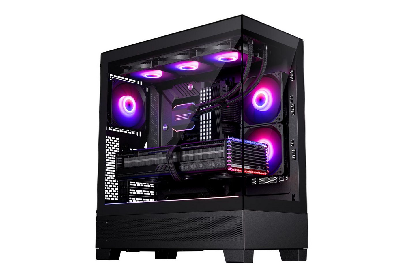 Meinpc Hydro i9 RTX 4070 Gaming-PC (Intel Core i9 12900K, Nvidia GeForce RTX 4070 12GB, 32 GB RAM, 2000 GB SSD, Wasserkühlung, Gaming, Gamer, RGB, Wasserkühlung) von Meinpc