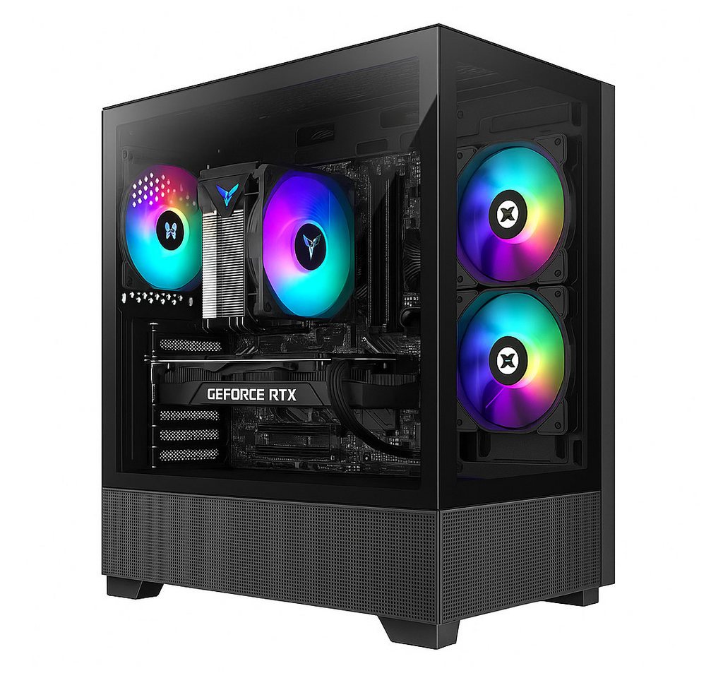 Meinpc Intel Ultra 7 265K mit RTX 5060 8GB Gaming-PC (Intel Ultra 7 265K, RTX 5060, 32 GB RAM, 1000 GB SSD, Luftkühlung, RGB, Gaming, Gamer, DDR5 Ram) von Meinpc