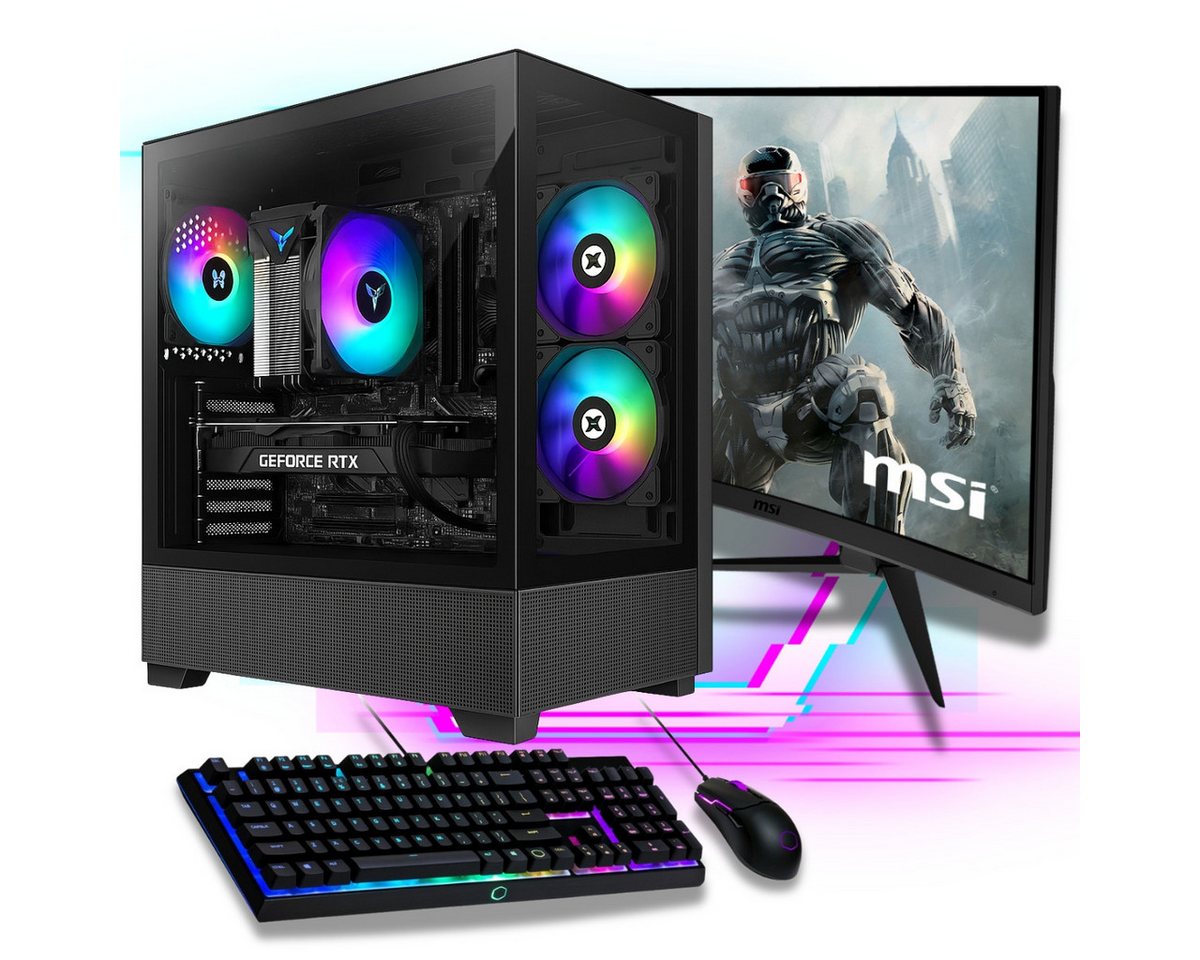 Meinpc Intel Core i9 mit GeForce RTX 5060 Gaming-PC-Komplettsystem (27,00", Intel Core i9 12900K, RTX 5060, 32 GB RAM, 500 GB SSD, Gaming, Gamer, RGB, 16 Kerne, DDR5) von Meinpc