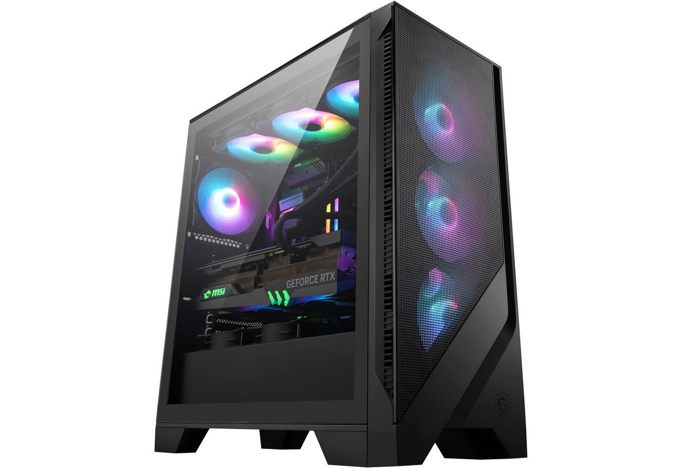 Meinpc Intel i9 GeForce RTX 4060 Gaming-PC (Intel Core i9 12900K, RTX 4060, 32 GB RAM, 1000 GB SSD, Wasserkühlung 240er RGB, Gamer, Gaming, RGB, Wasserkühlung) von Meinpc