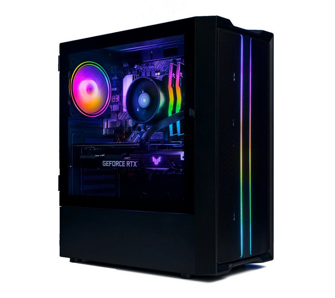 Meinpc Peacemaker i9 RTX 4060 [Water] Gaming-PC (Intel Core i9 11900K (KF), Nvidia GeForce RTX 4060, 32 GB RAM, 1000 GB SSD, Wasserkühlung, RGB, Windows 11, Gaming, Gamer) von Meinpc