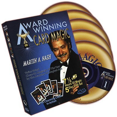 Award Winning Card Magic (5 DVD Set) by Martin Nash - DVD von Meir Yedid Magic