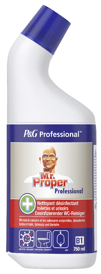 P&G Professional Meister Proper Desinfizierender WC-Reiniger von Meister Proper