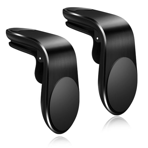 Auto Handyhalterung Magnet KFZ Handy Halterung Lüftung Car Handyhalter Smartphone Autohalterung fürs iPhone Samsung Huawei LG usw 2 Stücke von Meitaat
