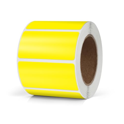 Meitaat Gelb Rechteckig Aufkleber 50 x 25MM Farbkodierung Selbstklebend Etiketten Umzug Rolle Ablösbar 500 Stück Meitaat Gelb Rechteckig Aufkleber 50 x 25MM Farbkodierung Selbstklebend Etiketten Umzug Rolle Ablösbar 500 Stück von Meitaat