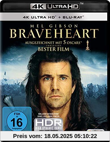 Braveheart  (4K Ultra HD) (+ Blu-ray 2D) von Mel Gibson