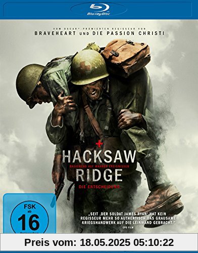 Hacksaw Ridge [Blu-ray] von Mel Gibson