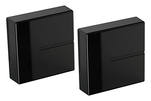 Meliconi 480524 Ghost Cubes Cover Black Stapelbare Kabelkanal schwarz von Meliconi