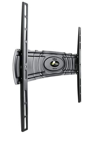 Meliconi 480805 Curved 400 TV-Wandhalterung (81 cm (32 Zoll)-203 cm (80 Zoll) 200 x 200, 300 x 300, 400 x 400, 50 kg) schwarz von Meliconi