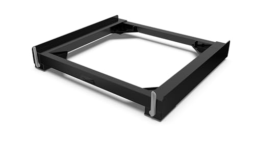 Meliconi Base Move Black, Anti-Vibrations-Unterlage mit Rollen und Bremsen, kompatibel mit Waschmaschinen und Trocknern 60 cm, Tragkraft 250 kg, Schwarz Meliconi Base Move Black, Anti-Vibrations-Unterlage mit Rollen und Bremsen, kompatibel mit Waschmaschinen und Trocknern 60 cm, Tragkraft 250 kg, Schwarz von Meliconi