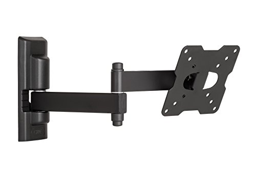 Meliconi CME EDR100, TV-Wandhalterung mit Doppelarm, Neigbare TV-Halterung, Flachbildschirmhalterung von 14" bis 25", VESA 50-75-100x100, Belastbarkeit 17 Kg, Schwarz Meliconi CME EDR100, TV-Wandhalterung mit Doppelarm, Neigbare TV-Halterung, Flachbildschirmhalterung von 14" bis 25", VESA 50-75-100x100, Belastbarkeit 17 Kg, Schwarz von Meliconi