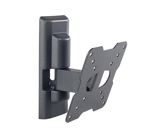 Meliconi FLATSTYLE FTR100, Neigbare TV-Wandhalterung, Flachbildschirmhalterung von 14" bis 25", VESA-Halterung 50-75-100, Tragfähigkeit: 20 Kg, Made in Italy, Schwarz Meliconi FLATSTYLE FTR100, Neigbare TV-Wandhalterung, Flachbildschirmhalterung von 14" bis 25", VESA-Halterung 50-75-100, Tragfähigkeit: 20 Kg, Made in Italy, Schwarz von Meliconi