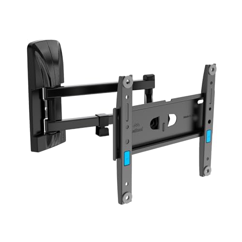 Meliconi SPACE SYSTEM FULLMOTION 200, Wandhalterung mit Arm und Doppeldrehung für Flachbildfernseher von 26" bis 45", VESA 50-75-100-200, Tragfähigkeit 25 kg, Made in Italy, Schwarz Meliconi SPACE SYSTEM FULLMOTION 200, Wandhalterung mit Arm und Doppeldrehung für Flachbildfernseher von 26" bis 45", VESA 50-75-100-200, Tragfähigkeit 25 kg, Made in Italy, Schwarz von Meliconi