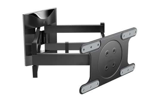 Meliconi SPACE SYSTEM DUALMOTION OLED TV-Wandhalterung mit Doppelarm und Doppelrotation, OLED-TV-Halterung für Fernseher von 40" bis 82", VESA-Halterung 200-300-400x200, Tragfähigkeit: 55 kg, Schwarz Meliconi SPACE SYSTEM DUALMOTION OLED TV-Wandhalterung mit Doppelarm und Doppelrotation, OLED-TV-Halterung für Fernseher von 40" bis 82", VESA-Halterung 200-300-400x200, Tragfähigkeit: 55 kg, Schwarz von Meliconi