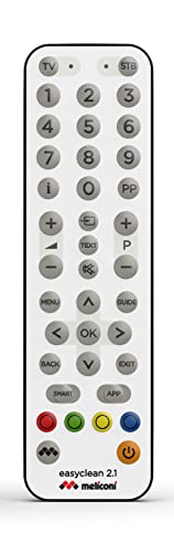 Meliconi UNIVERSAL-Fernbedienung für TV und DECODER, einfach zu reinigen Meliconi UNIVERSAL-Fernbedienung für TV und DECODER, einfach zu reinigen von Meliconi