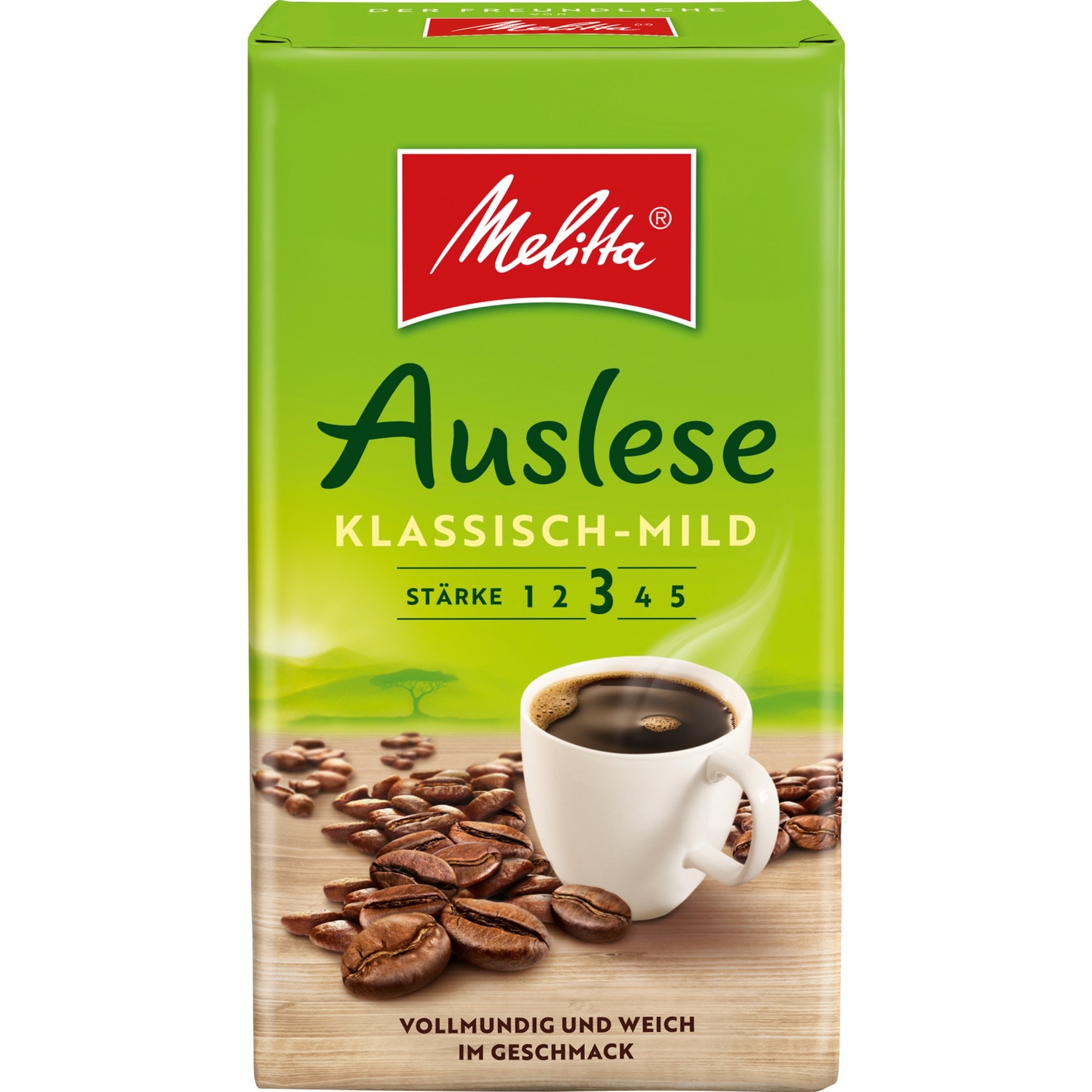Auslese Klassisch-mild gemahlen, Kaffee von Melitta