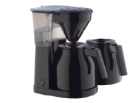 Melitta 1023-06, Filterkaffeemaschine, Gemahlener Kaffee, 1050 W, Schwarz von Melitta