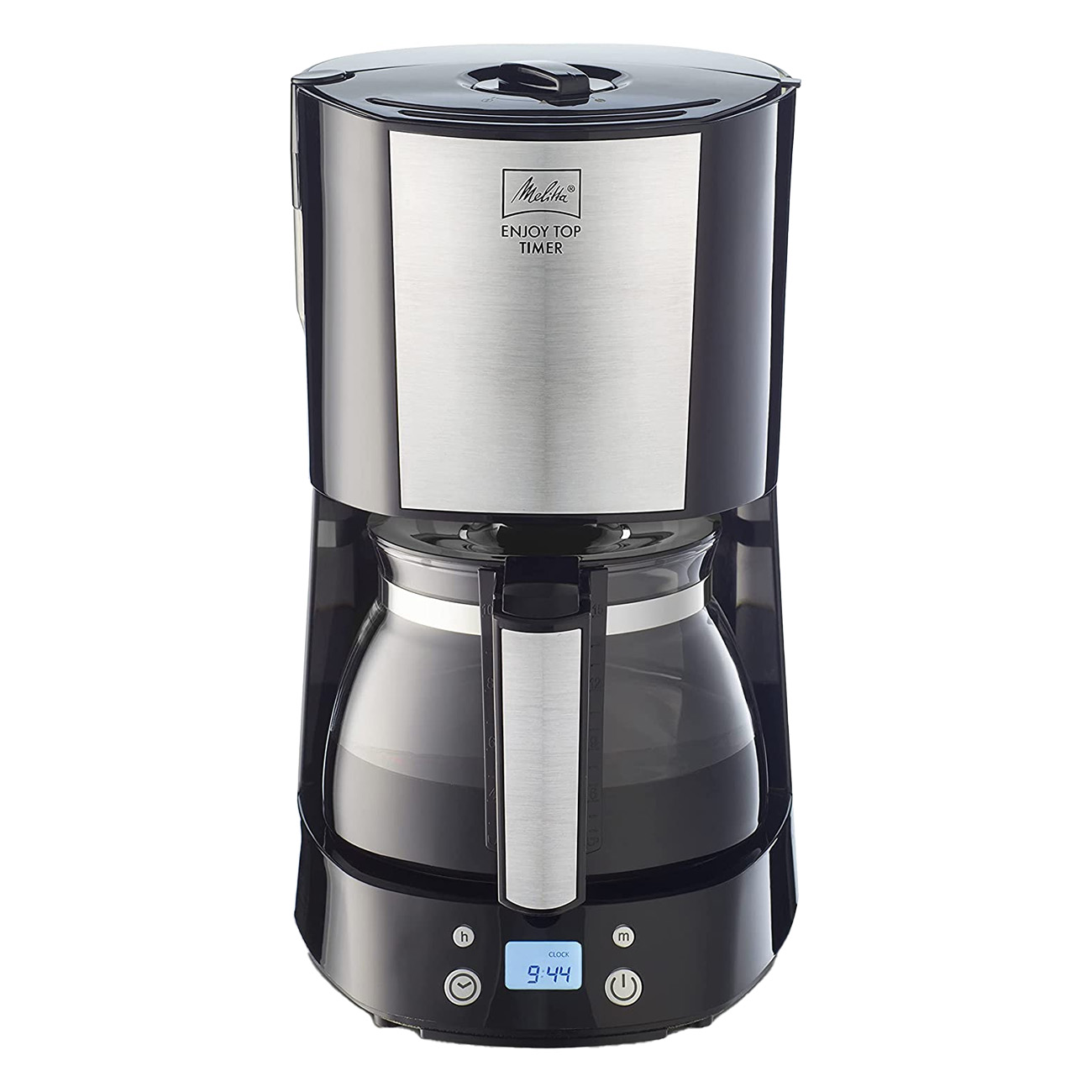 Melitta Enjoy Top Timer 1017-11 Aussteller | Kaffeemaschine | Optimale Br?htemperatur | Abnehmbarer Schwenkfilter | Tropfstopp | Transparenter Wassertank | 10 Tassen Melitta Enjoy Top Timer 1017-11 Aussteller | Kaffeemaschine | Optimale Br?htemperatur | Abnehmbarer Schwenkfilter | Tropfstopp | Transparenter Wassertank | 10 Tassen von Melitta