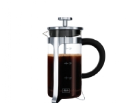 Melitta French Press Premium (3 Tassen), Französische Presse, Schwarz, Edelstahl, Transparent, 3 Tassen, Glas, Edelstahl von Melitta