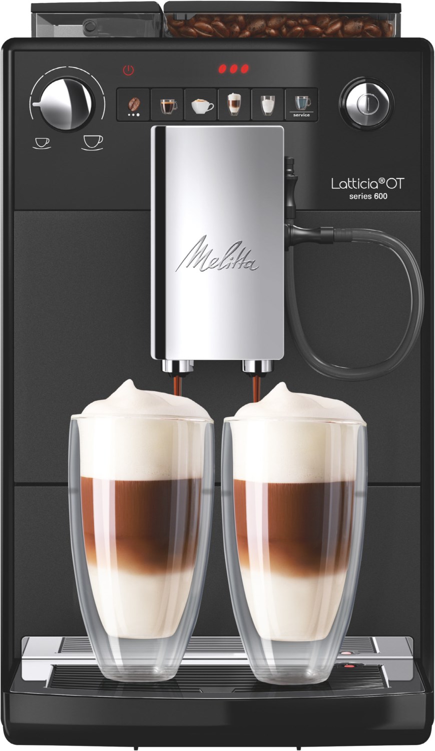 Melitta Latticia One Touch OT F300-100 Kaffeevollautomat Frosted-Black von Melitta