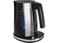 Melitta Look Aqua Deluxe – Wasserkocher – 1,7 l. – 2400 W – Schwarz und Edelstahl – Variable Temperatureinstellung von Melitta