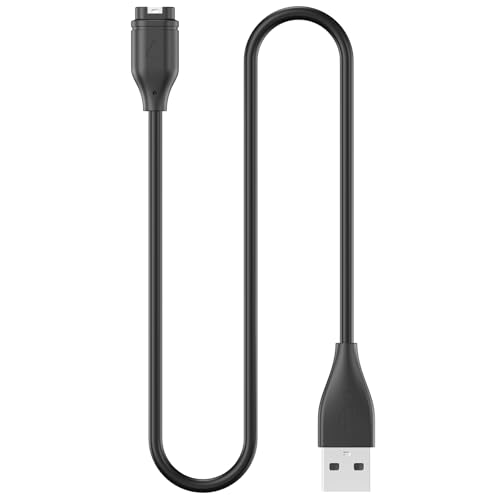 Garmin Uhren-Ladegerät für Vivoactive 5/4/4S/3, 【50 cm】 USB-Ersatz-Ladekabel, kurzes Netzkabel für Garmin Venu 2/3/Venu2 Plus/Fenix 7 6 5 Plus von Meliya