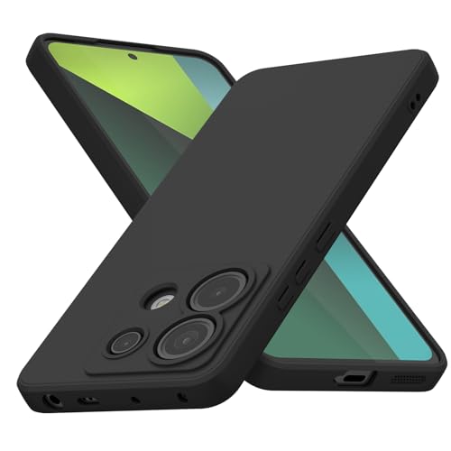 Meliya Handyhülle für Xiaomi Redmi Note 13 Pro 5G (Nicht für 4G)/ Poco X6 5G Hülle, Weiche & Langlebige Silikon Schutzhülle kompatibel mit Redmi Note 13 Pro 5G Hülle von Meliya
