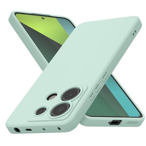 Meliya Handyhülle für Xiaomi Redmi Note 13 Pro 5G (Nicht für 4G)/ Poco X6 5G Hülle, Weiche & Langlebige Silikon Schutzhülle kompatibel mit Redmi Note 13 Pro 5G Hülle von Meliya