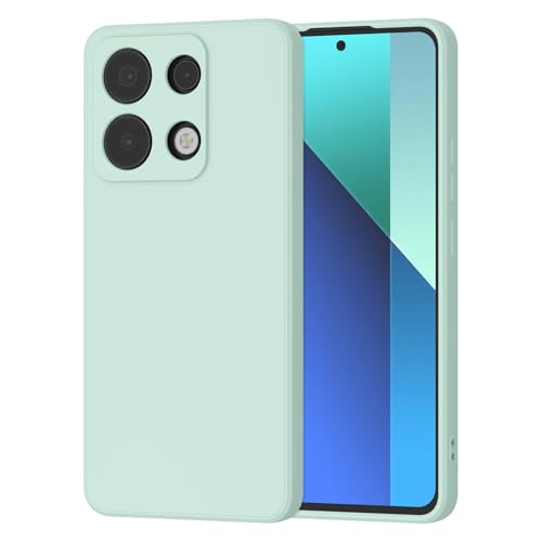 Meliya Hülle für Xiaomi Redmi Note 13 4G (Nicht für Note 13 5G), Kratzfest und Weiche Mehrfarbige Silikon Handyhülle kompatibel mit Redmi Note 13 4G Schutzhülle mit Weiche Innenschicht von Meliya