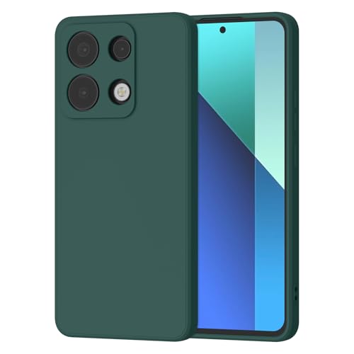 Meliya Hülle für Xiaomi Redmi Note 13 4G (Nicht für Note 13 5G), Kratzfest und Weiche Mehrfarbige Silikon Handyhülle kompatibel mit Redmi Note 13 4G Schutzhülle mit Weiche Innenschicht von Meliya