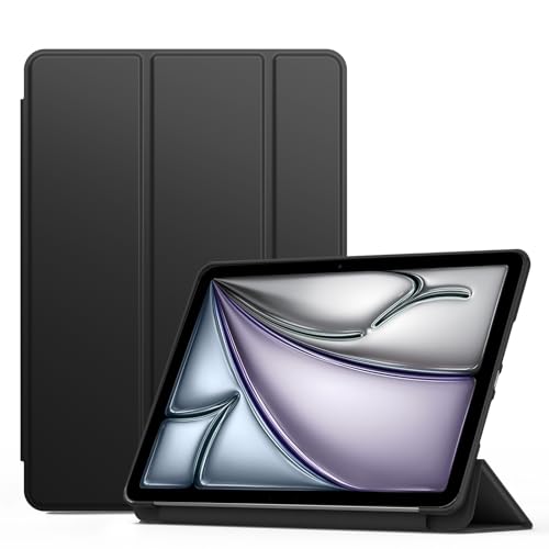 Meliya Schutzhülle für iPad Air 11 Zoll (M3 2025/M2 2024), iPad Air 5. 2022 / 4. Generation 2020 10,9 Zoll, schlanke, harte stoßfeste Schutzhülle, unterstützt Auto Wake/Sleep, ohne Stifthalter von Meliya