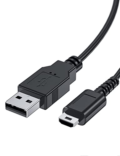 LadeKabel kompatibel mit Nintendo DS Lite, 1.2M Kabel nur für Nintendo DS Lite Ladekabel 1A schwarz 1 Stück 3.9ft von Mellbree