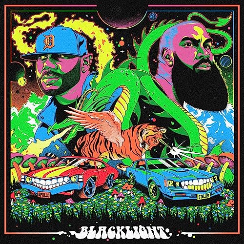 Blacklight - Blacklight Jacket w/ Neon Green Vinyl [Vinyl LP] von Mello Music Group (Membran)