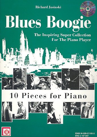 Blues Boogie (+CD): 10 pieces for piano (CD enthält Solos und von Melodie-Edition Anton Peterer