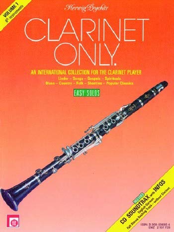 Clarinet only Band 1 (+CD) von Melodie-Edition Anton Peterer
