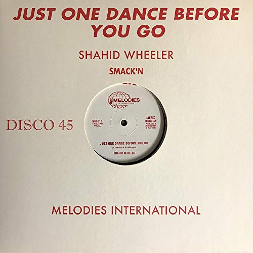 JUST ONE DANCE BEFORE YOU GO [VINYL] [Vinyl LP] von Melodies