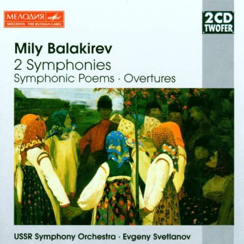 Two CD Twofer - Balakirew (Sinfonische Werke) von Melodiya (Sony Music)