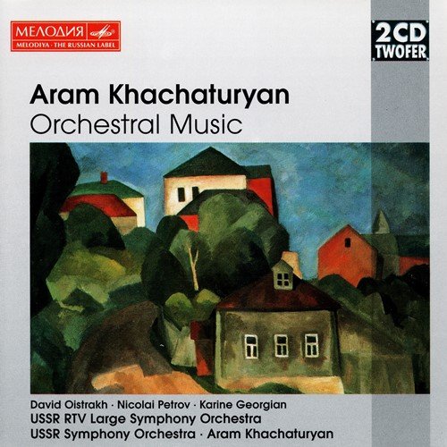 Two CD Twofer - Khatchaturian (Orchesterwerke) von Melodiya (Sony Music)