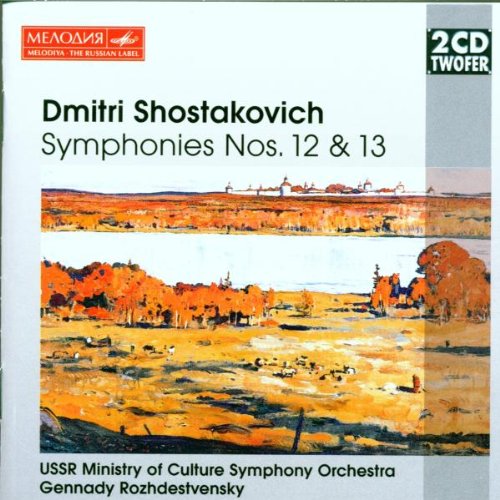 Two CD Twofer - Schostakowitsch (Sinfonie Nr. 12-13, Violoncellokonzert, Preludes) von Melodiya (Sony Music)