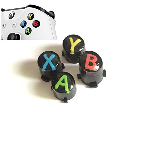 ABXY Ersatz-Joystick für Xbox One S Slim Elite Controller (mehrfarbig) von Melody Sophia