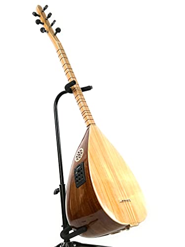 Melody Saz Baglama - Kisa kol - 7 Saiten - Holzfarbe - Mahagoni - Fishman Equalizer & Stimmgerät - Anfänger & Fortgeschrittene Melody Saz Baglama - Kisa kol - 7 Saiten - Holzfarbe - Mahagoni - Fishman Equalizer & Stimmgerät - Anfänger & Fortgeschrittene von Melody