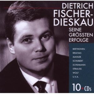 Dietrich Fischer-Dieskau:His Greatest Recordings- SCHUBERT, MAHLER, BEETHOVEN, BRHAMS, SCHUMANN, WOLF, - 10 CD BOX SET von Membran