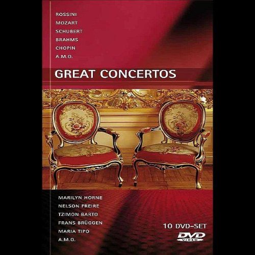 Various Artists - Great Concertos (10 DVDs / NTSC) von Membran